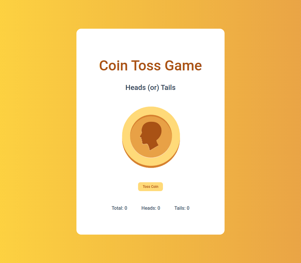 GitHub - mariavalery/coin-toss-game