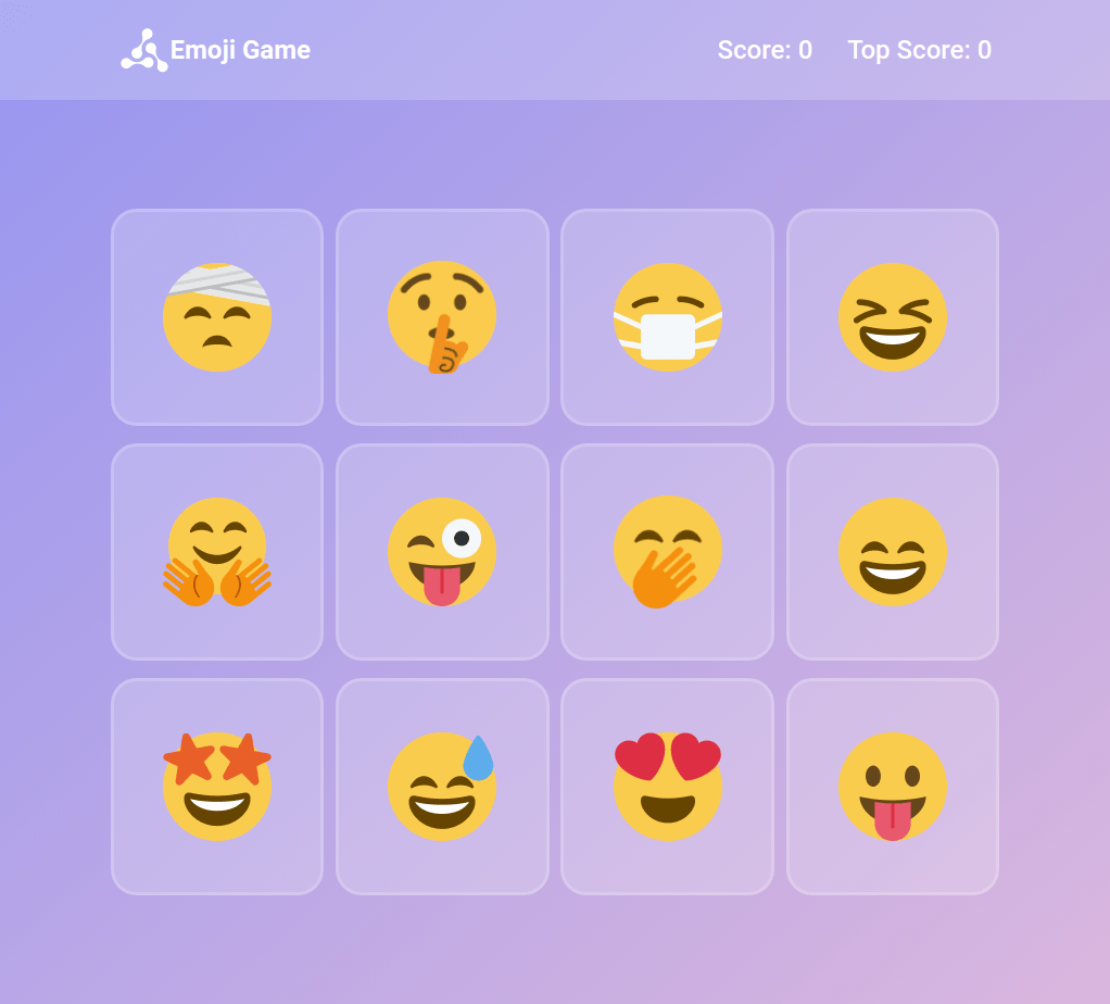 Emoji Game Built With 