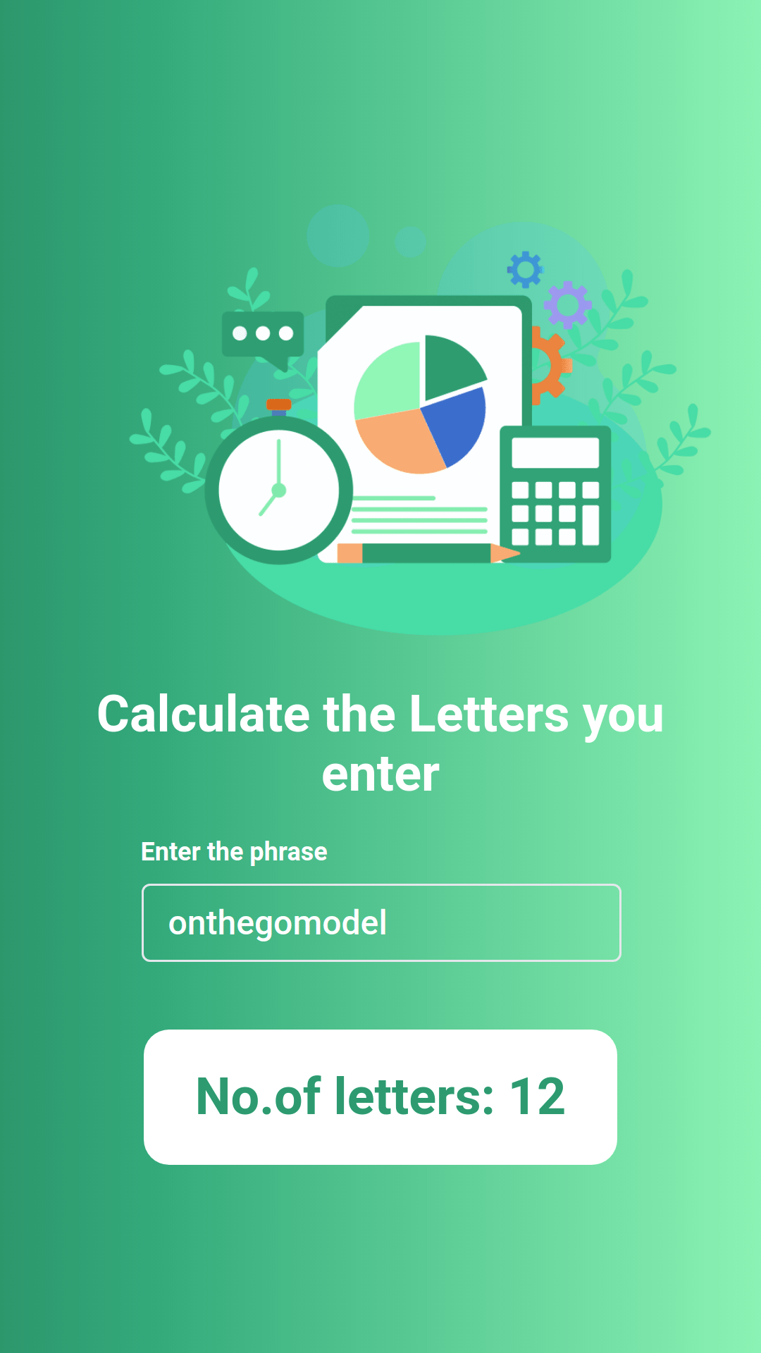 GitHub Harinadh93/LettersCalculator