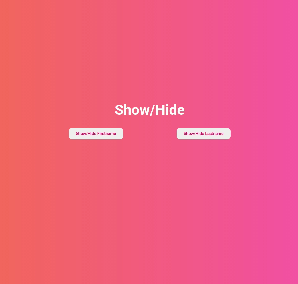 showhide type