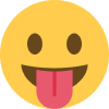 Face with stuck out tongue